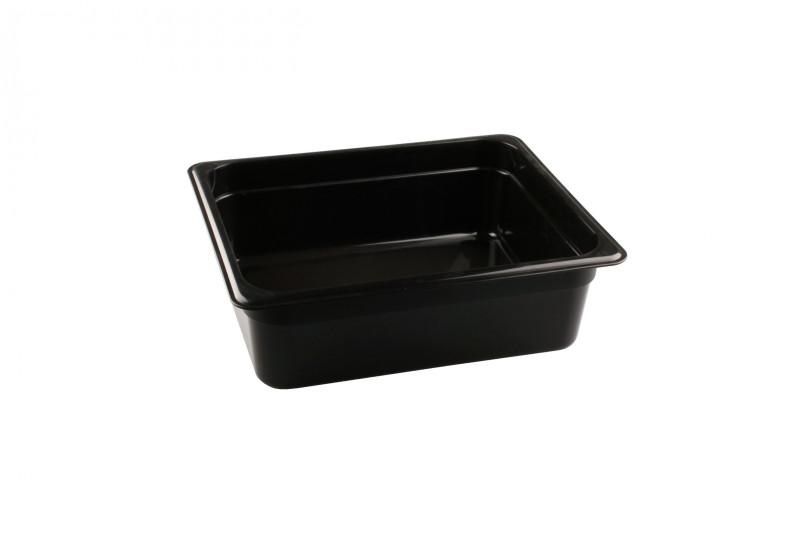 Гастроемкость из полипропилена без крышки GN 1/2 325х265х100 мм черная 6,5 л
