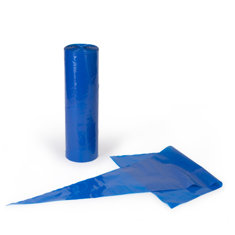 Мешок кондитерский синий 70мкм l=65cм 100 шт [71MROLLH65SDBlu]