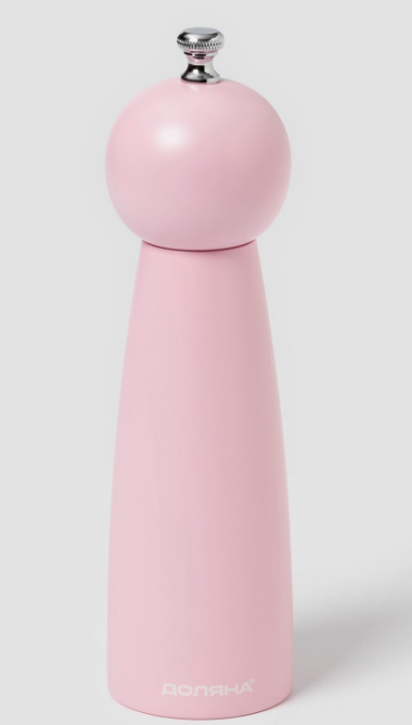 Мельница для специй Доляна «Облако», 22 см, розовая