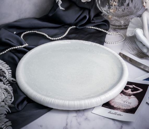 Тарелка без рима d 27 см h 3,8 см, Boletus