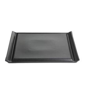 Тарелка для стейка 32*26 см фарфор цвет черный Seasons