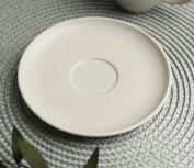 Блюдце д/кофейной чашки d=12,5 cм,фарфор "NOBLE" серия "Fine Plus-Light Grey"