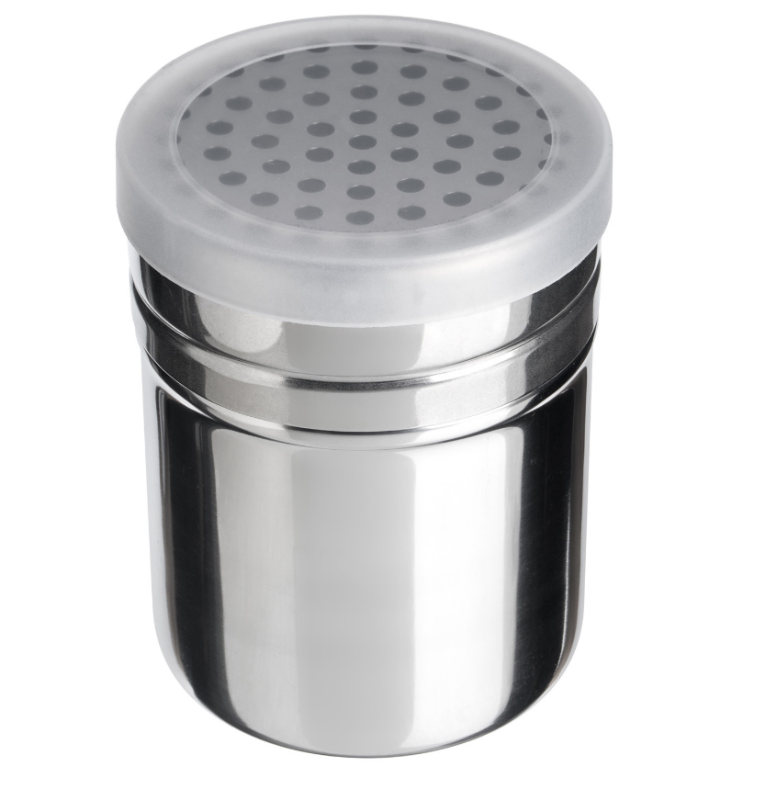 Емкость для сыпучих прод. 0,3 л. со сред. отверст. нерж.