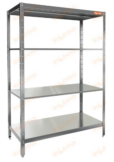 Стеллаж нержавеющий кухонный усиленный HICOLD НСКУ-10/5