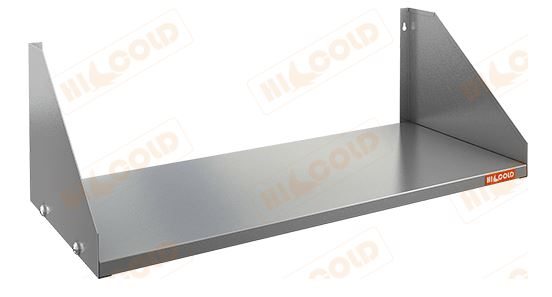 Полка нержавеющая настенная сплошная HICOLD НПС-9/3
