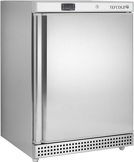 Шкаф морозильный с глухой дверью TEFCOLD UF200S нержавеющий