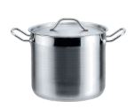 Кастрюля EcoLine с крышкой 5 л, d 20 см, h 17 см, сталь 18/0, P.L. Proff Cuisine