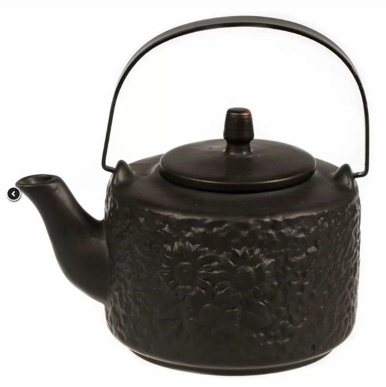 Чайник с металлическим ситом Black Raw Steller 750 мл, P.L. Proff Cuisine