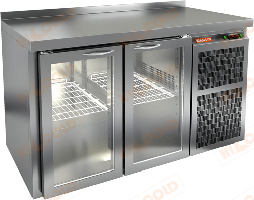 Стол охлаждаемый HICOLD GNG 11 BR2 HT+высокие ножки(950мм)