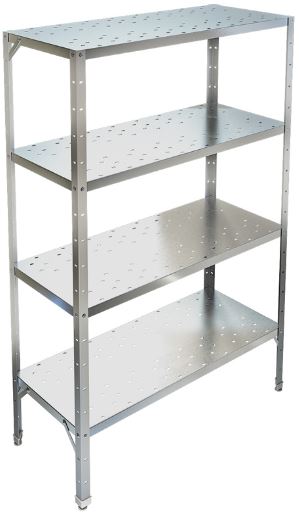 Стеллаж с перфорированными полками ТЕХНО-ТТ СТР-514/906 краш