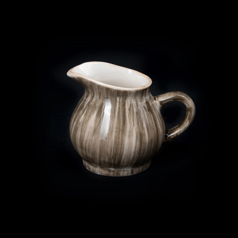 Молочник 125 мл серо-коричневый «Corone Natura» [HL900930B]