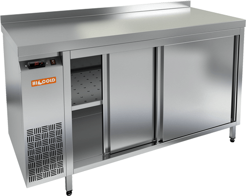 Стол тепловой пристенный двери купе HICOLD TS430 15 GN