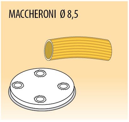 Насадка для MPF 2,5/MPF 4 MACCHERONI 8,5 (ACTRMPF6)