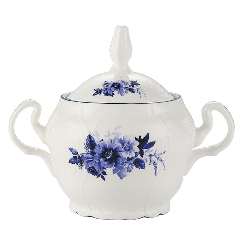 Сахарница, 300мл, коллекция "Blue Flower" P.L. Proff Cuisine