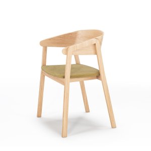 Кресло Cava с мягким сиденьем (деревянный каркас)