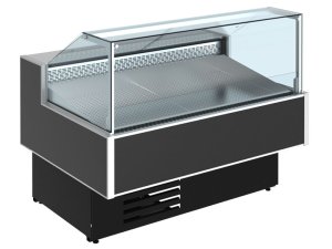 Витрина холодильная рыба на льду CRYSPI Gamma Quadro Fish SN 1800 (RAL 7016)