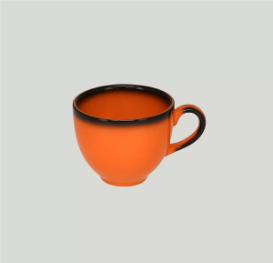 Чашка RAK Porcelain LEA Orange 200 мл (оранжевый цвет)