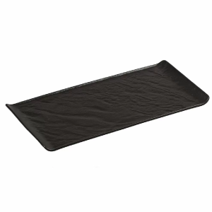 Блюдо для подачи Black Raw Steller 29,5*15*1,6 см, P.L. Proff Cuisine