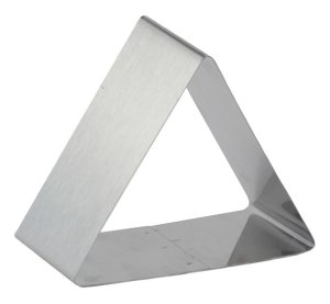 Форма для выпечки/выкладки гарнира или салата Треугольник 120х120 мм