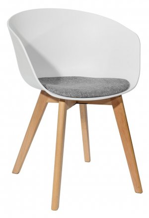 Кресло Лимбо с мягким сиденьем (деревянный каркас)