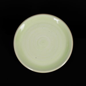 Тарелка мелкая 255 мм зеленая Corone Natura