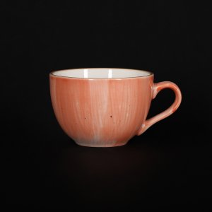 Чашка чайная 250 мл коралловая Corone Natura