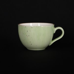Чашка чайная 250 мл зеленая Corone Natura