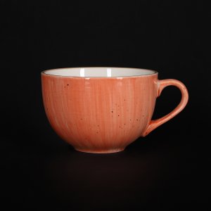 Чашка чайная 320 мл коралловая Corone Natura