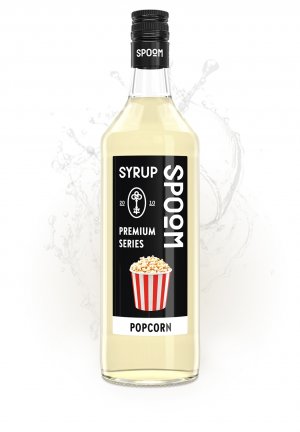 Сироп (Люкс) Попкорн, 1 бутылка- 1 литр